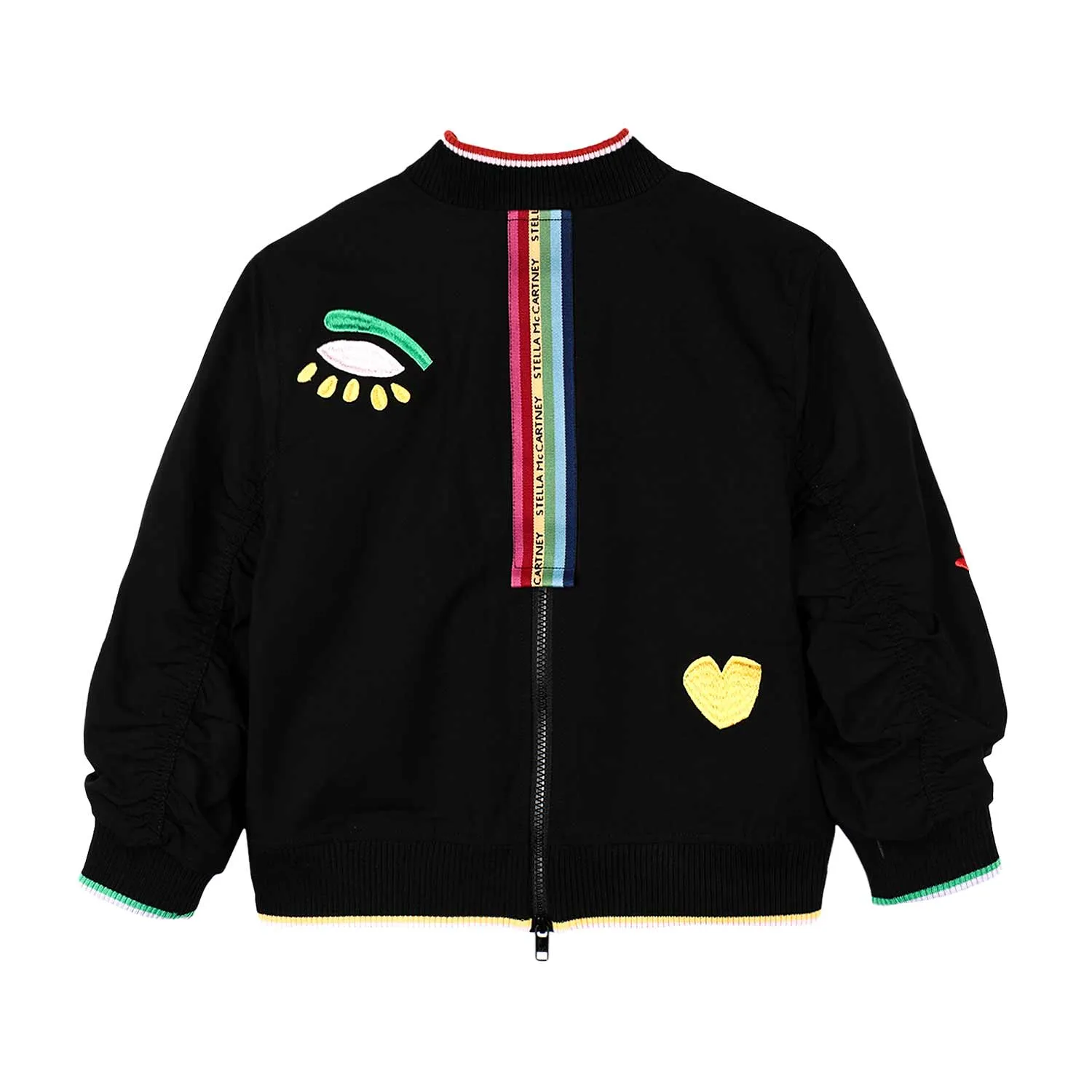 Bomber Nero Bambina Teen