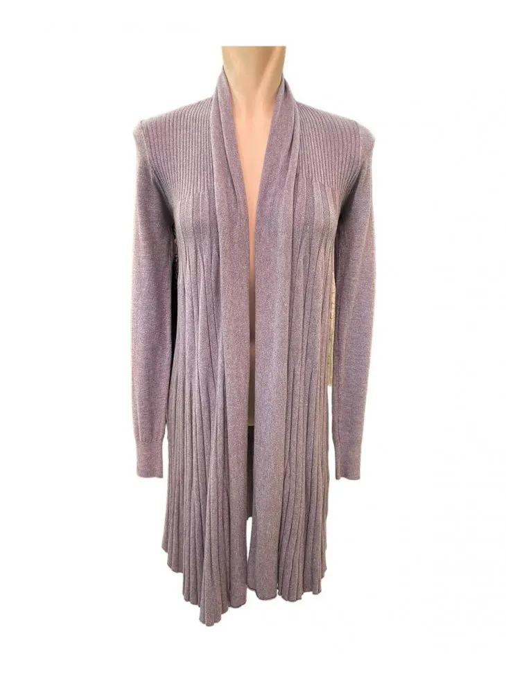 CARDIGAN LUNGO APERTO