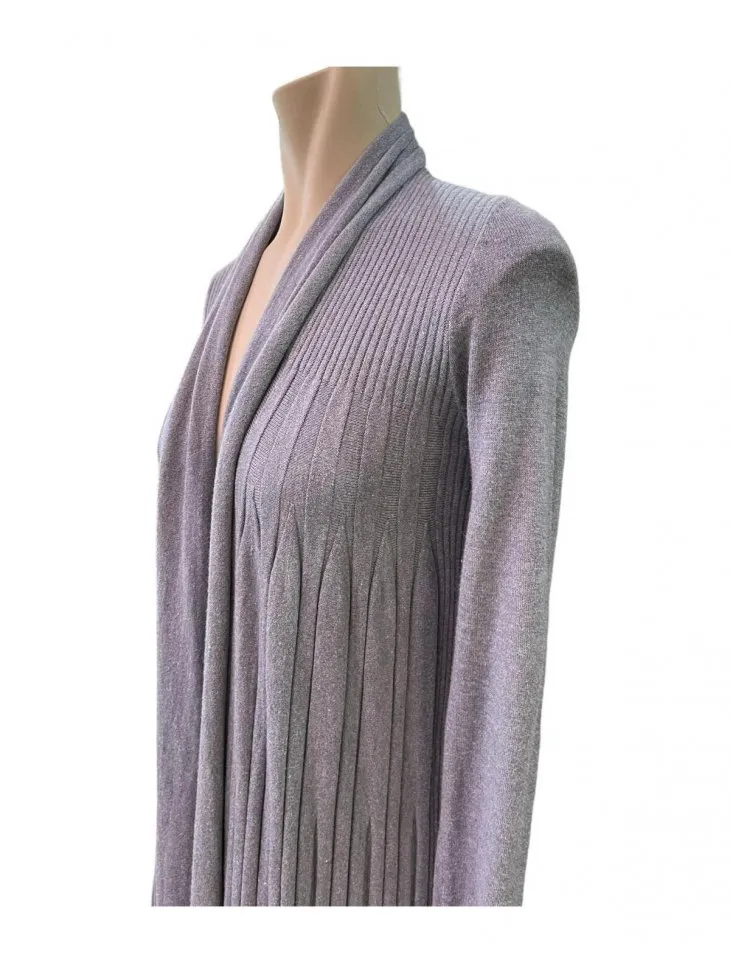 CARDIGAN LUNGO APERTO