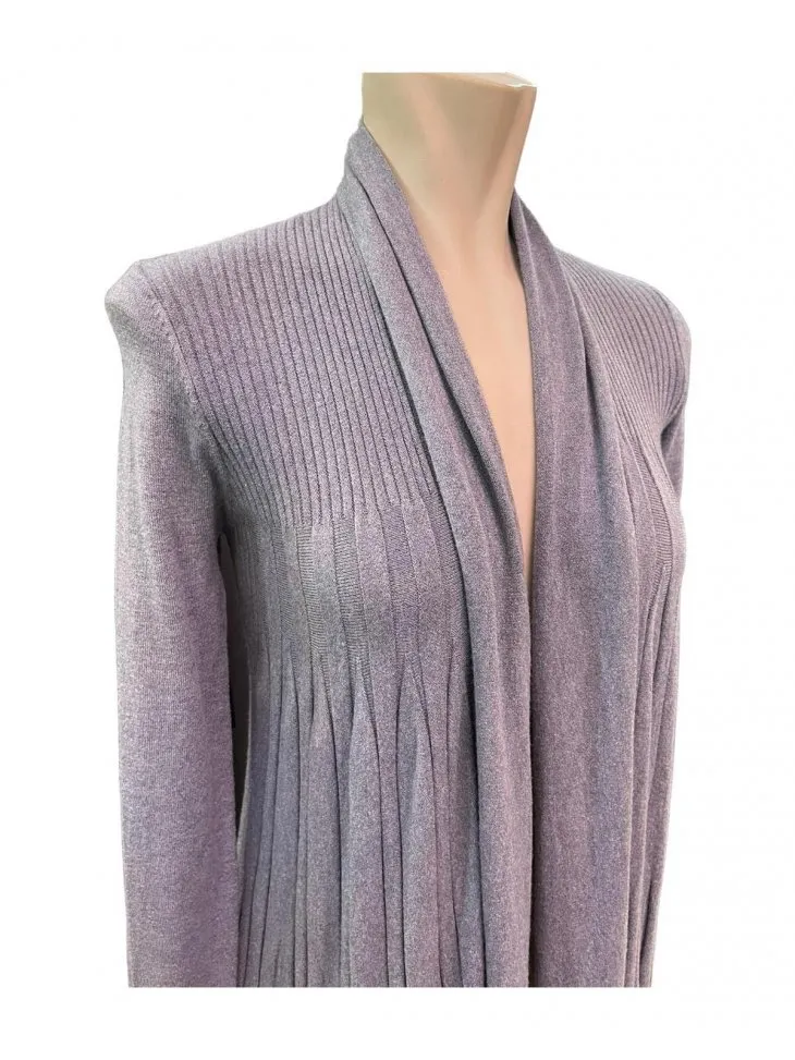CARDIGAN LUNGO APERTO