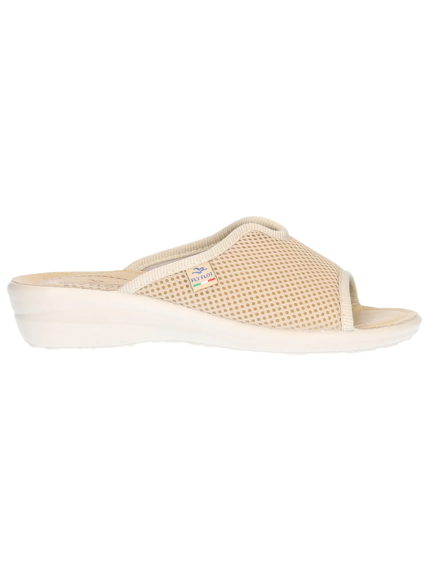 Ciabatta Fly Flot da donna beige