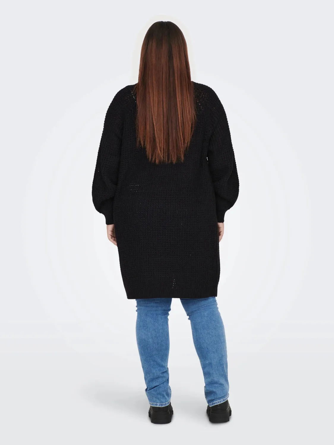 Curvy cardigan lungo