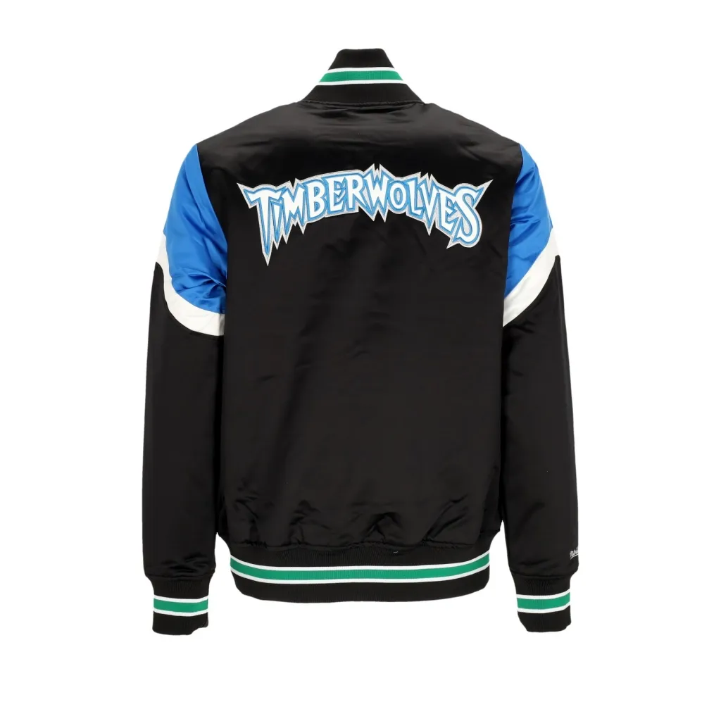 giubbotto bomber uomo nba heavyweight satin jacket mintim ORIGINAL TEAM COLORS