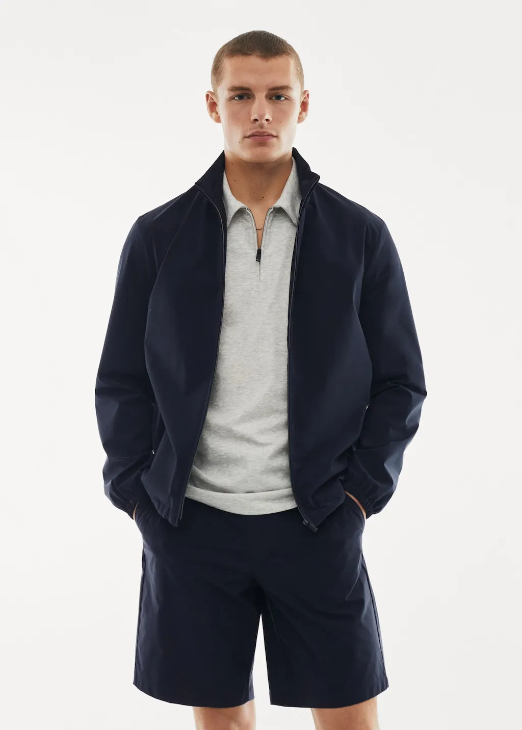 Giubbotto bomber water-repellent