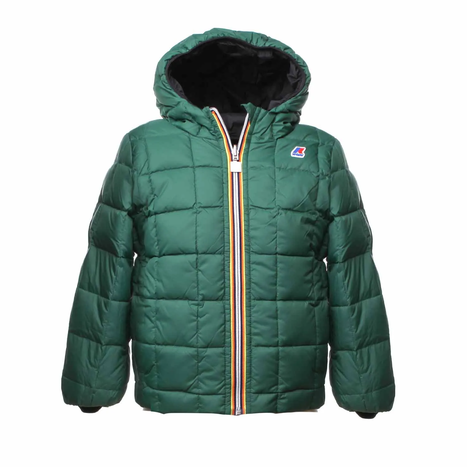 Giubbotto Nero Verde Unisex Reversibile