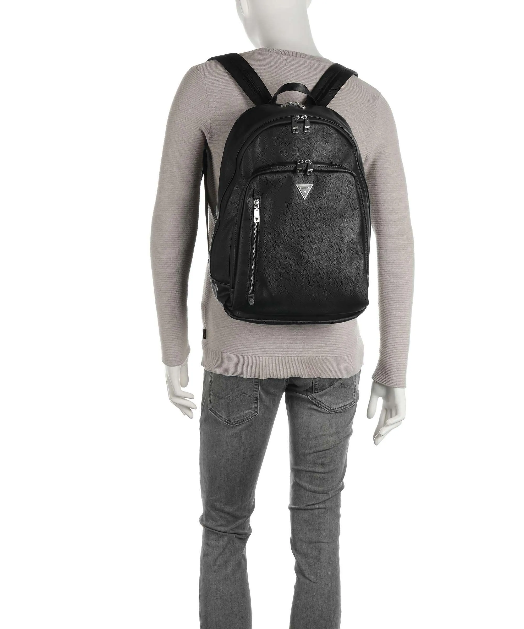  Guess Milano Zaino 15″ pelle sintetica nero  