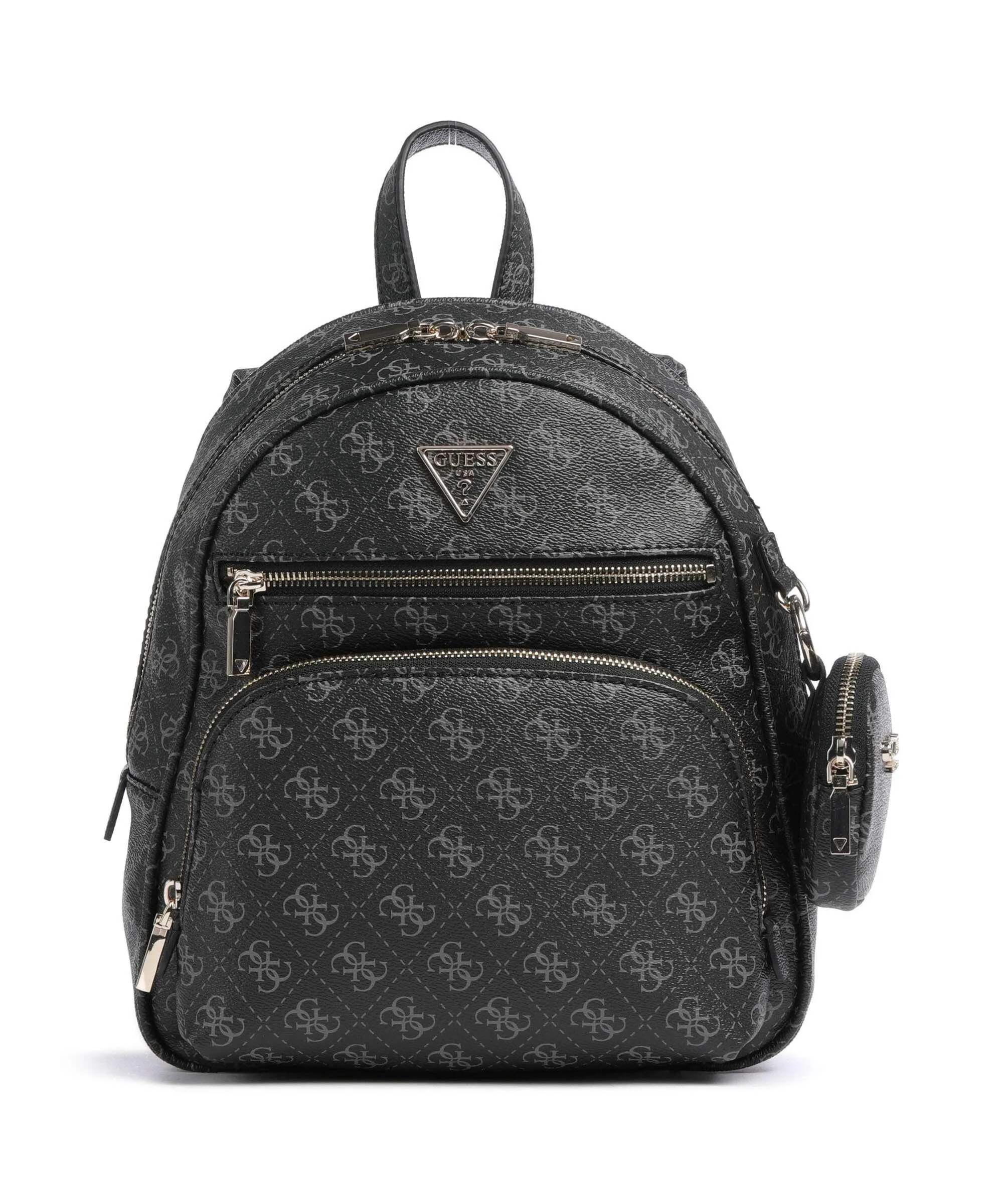  Guess Power Play Zaino pelle sintetica marrone scuro  