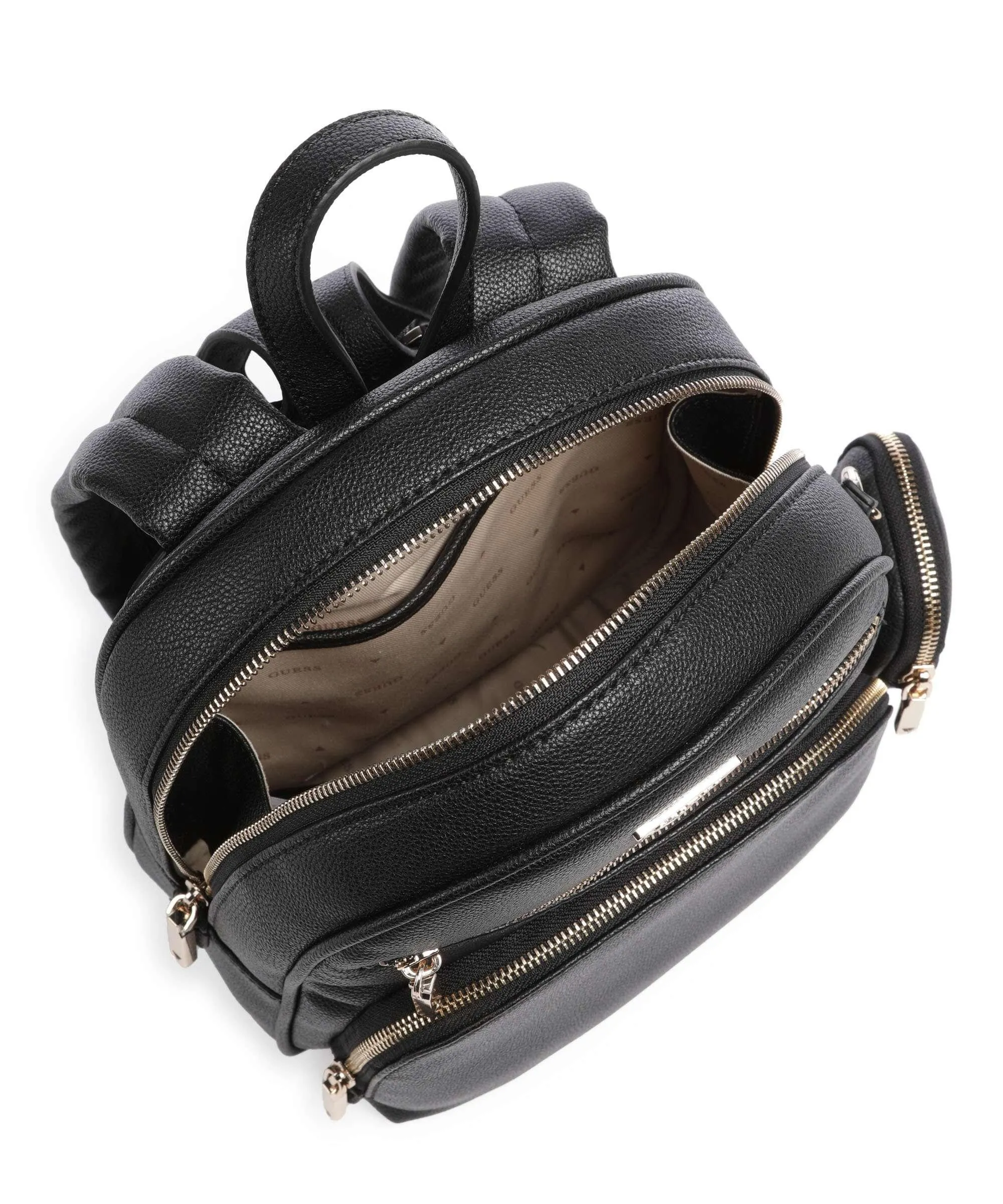  Guess Power Play Zaino pelle sintetica nero  