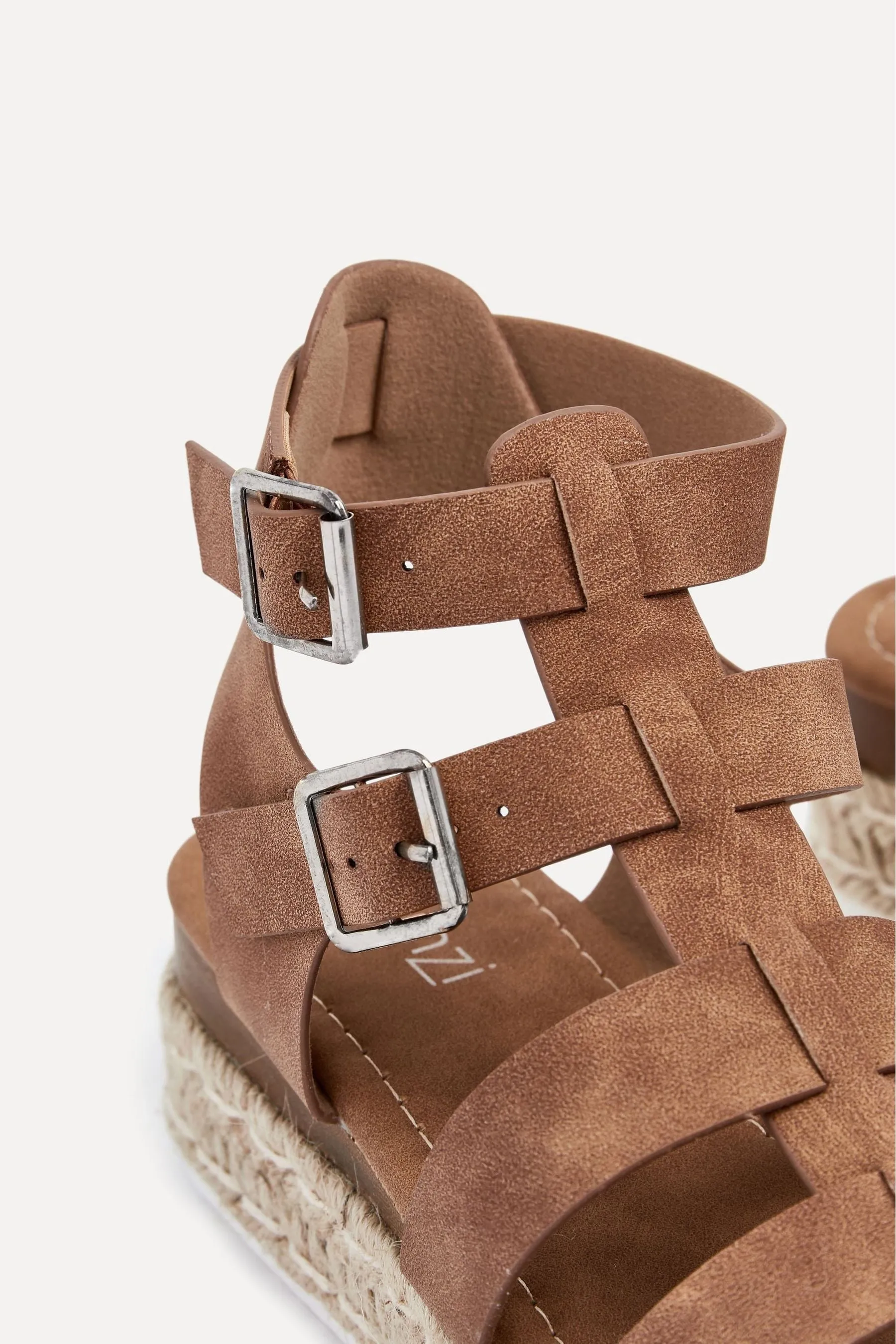 Linzi - Kenzi - Sandali stile gladiatore con espadrilles