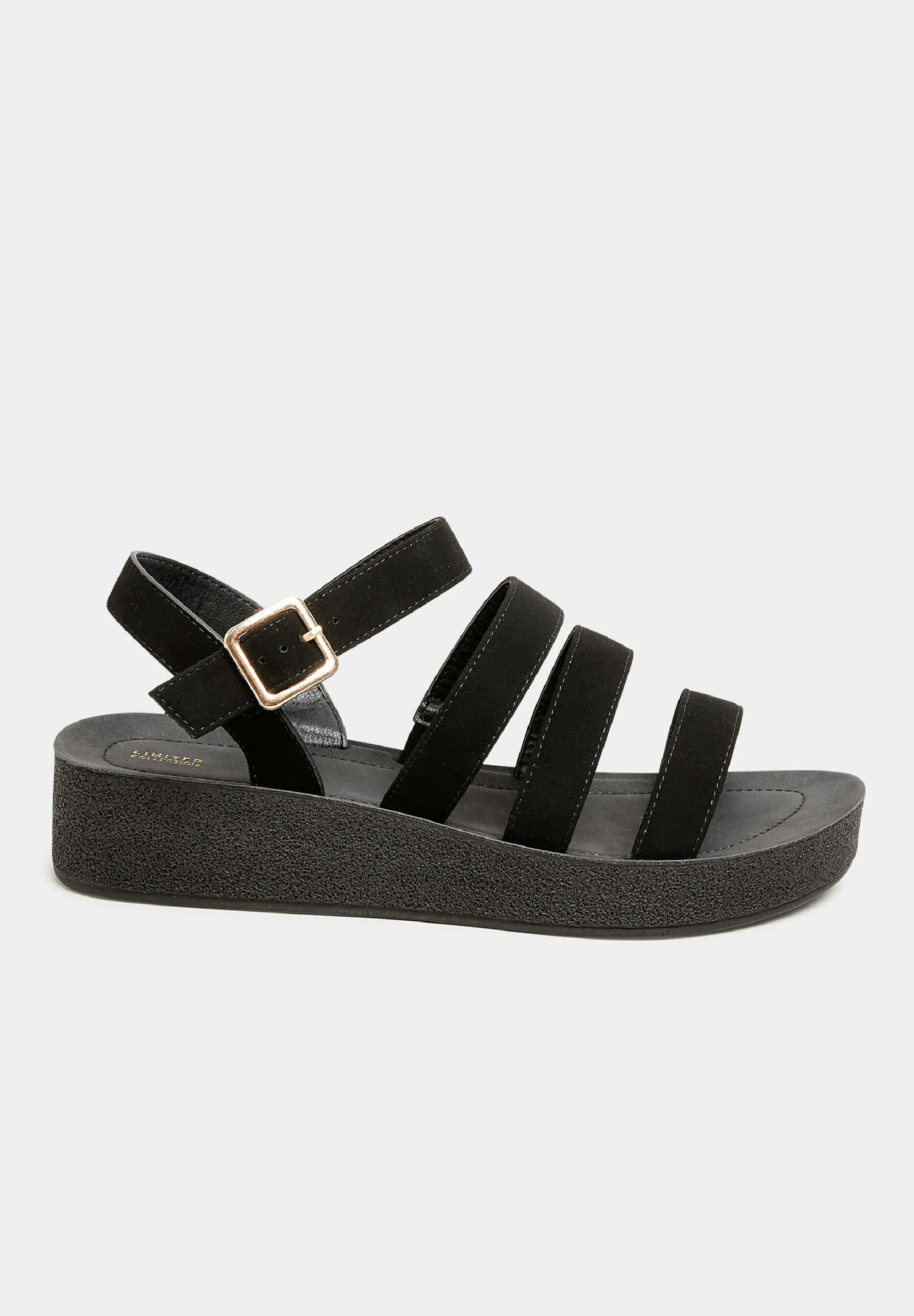 MULTI STRAP SPORTY - Sandali con zeppa