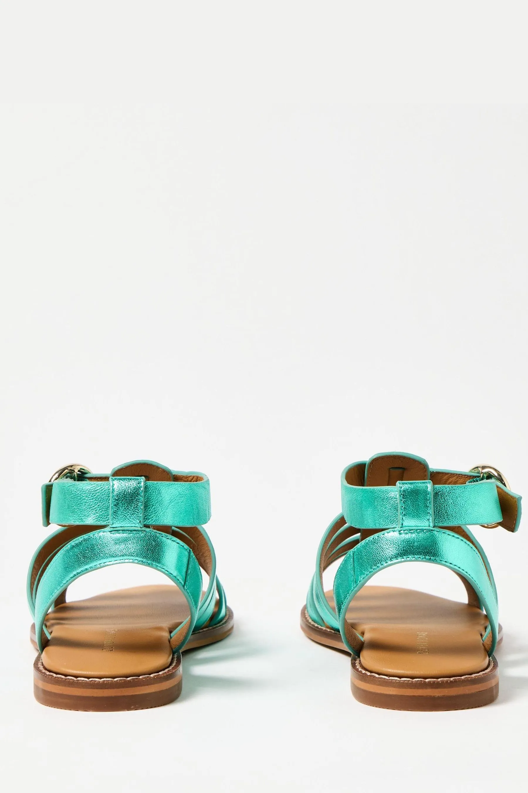 Oliver Bonas - Sandali stile gladiatore in pelle