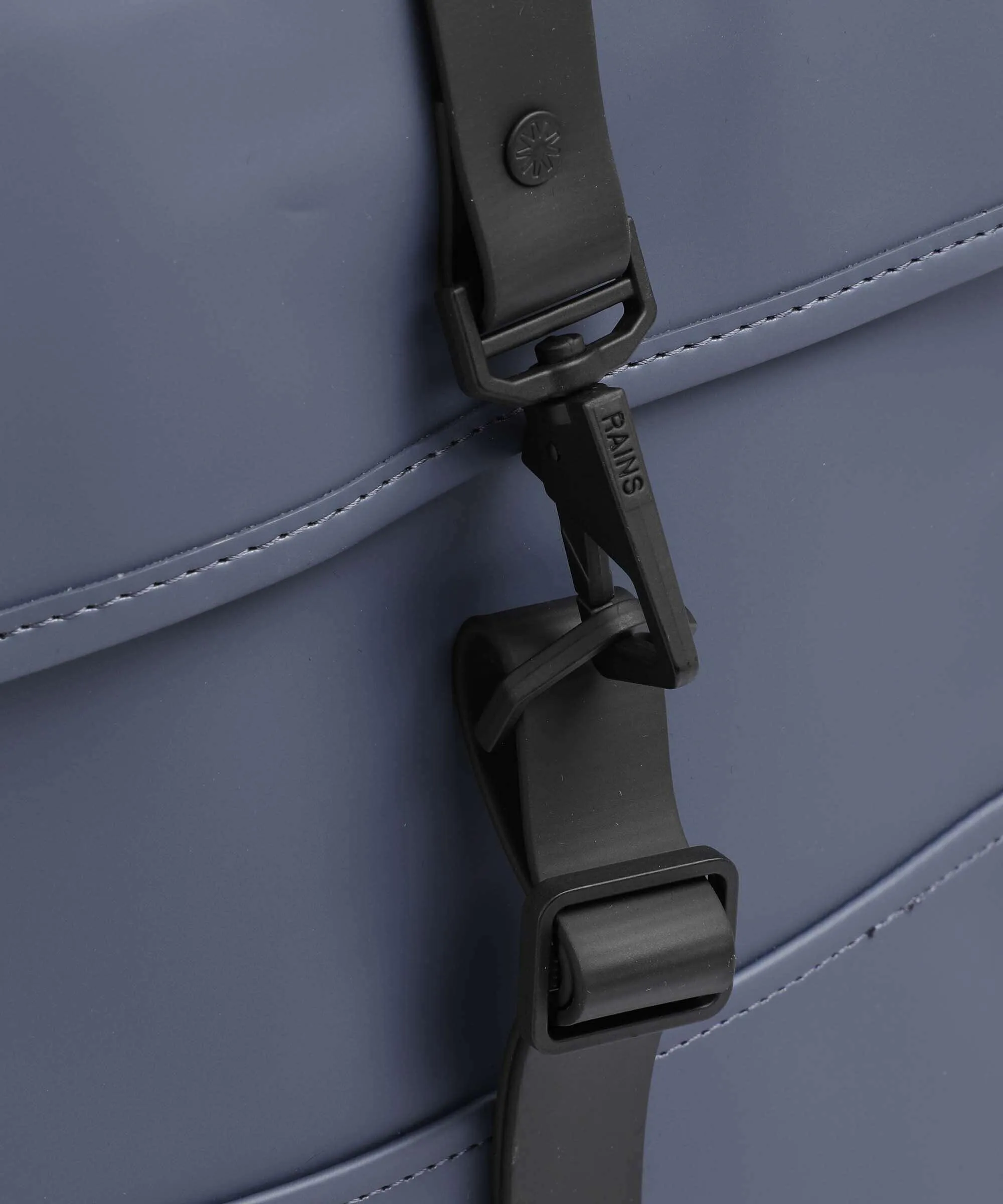  Rains Mini Zaino poliestere, poliuretano blu-grigio  