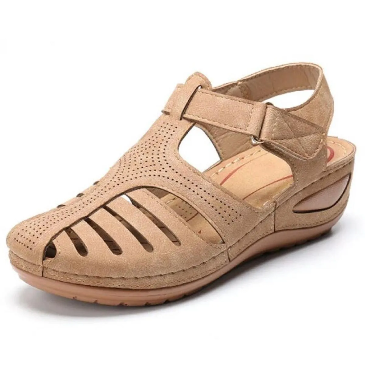 Sandali da donna Stile Bohemian Scarpe estive da donna Sandali estivi con tacco Sandali gladiatore Mujer Zeppe eleganti S