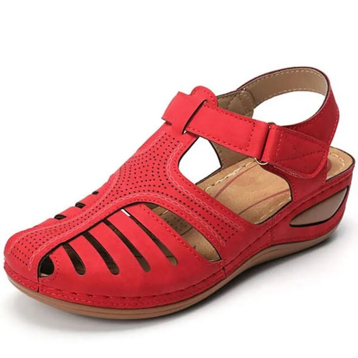 Sandali da donna Stile Bohemian Scarpe estive da donna Sandali estivi con tacco Sandali gladiatore Mujer Zeppe eleganti S