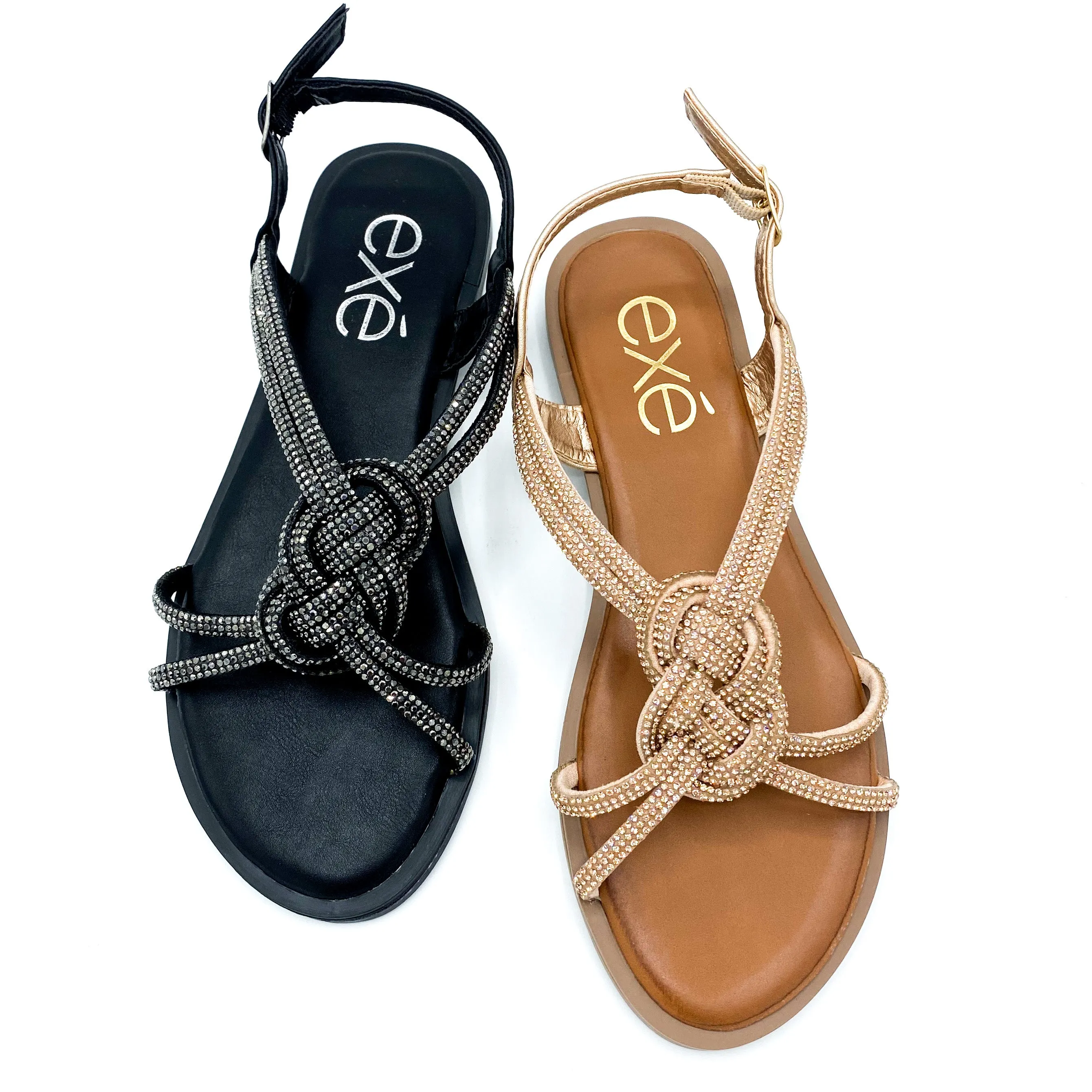 Sandali gioiello flat Exè