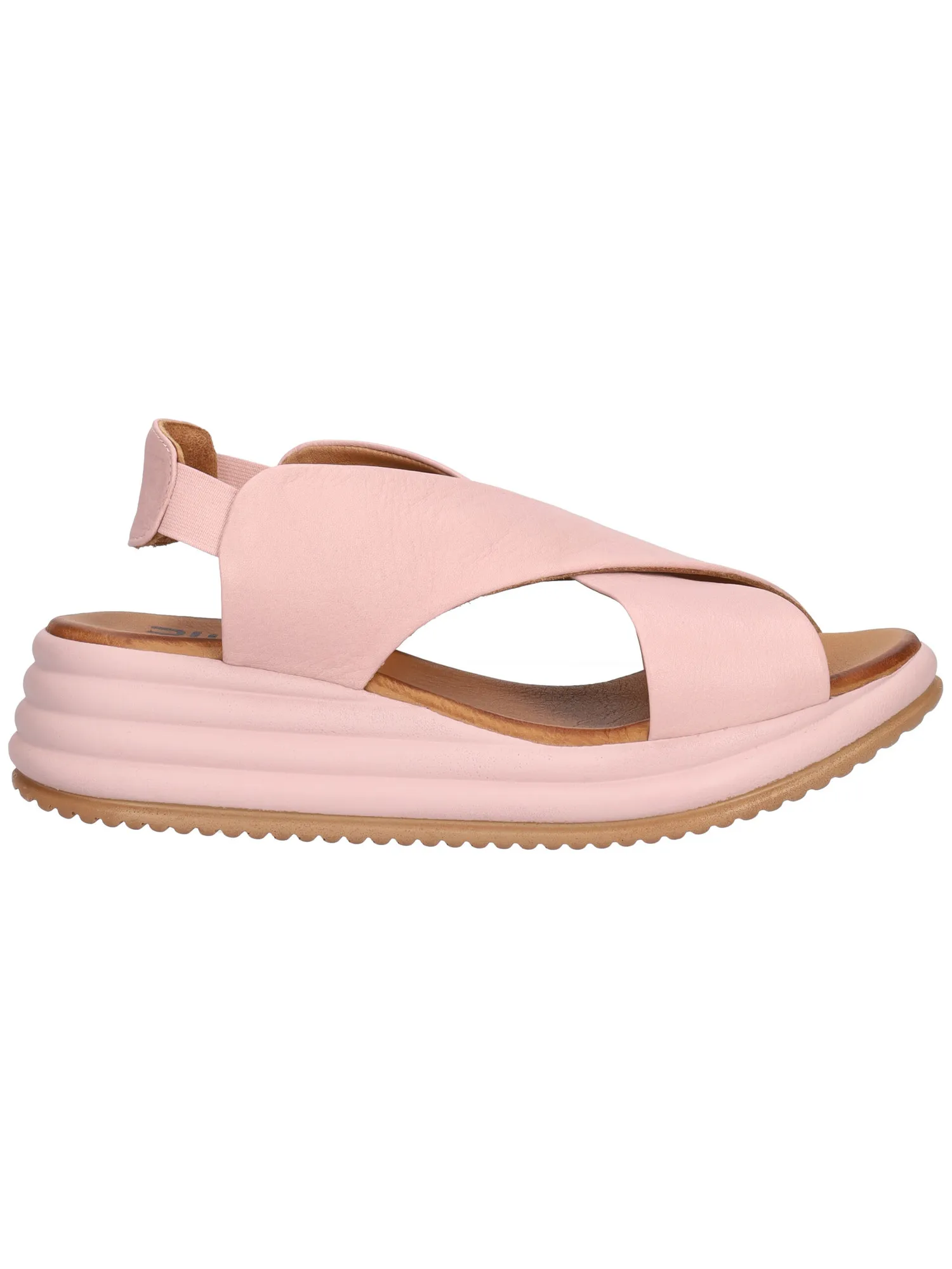 Sandalo con zeppa Bueno da donna rosa