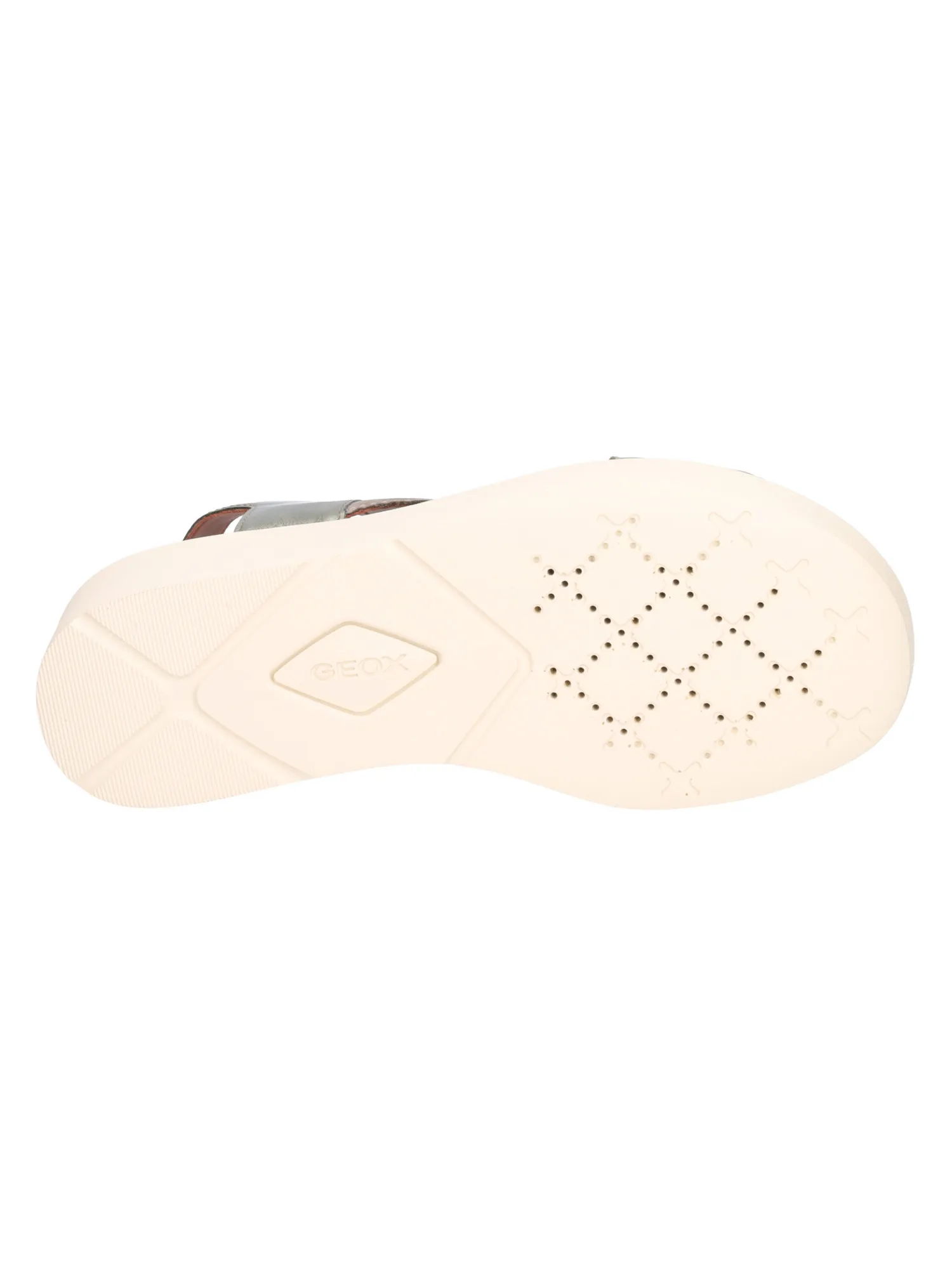 Sandalo con zeppa Geox Xand da donna verde