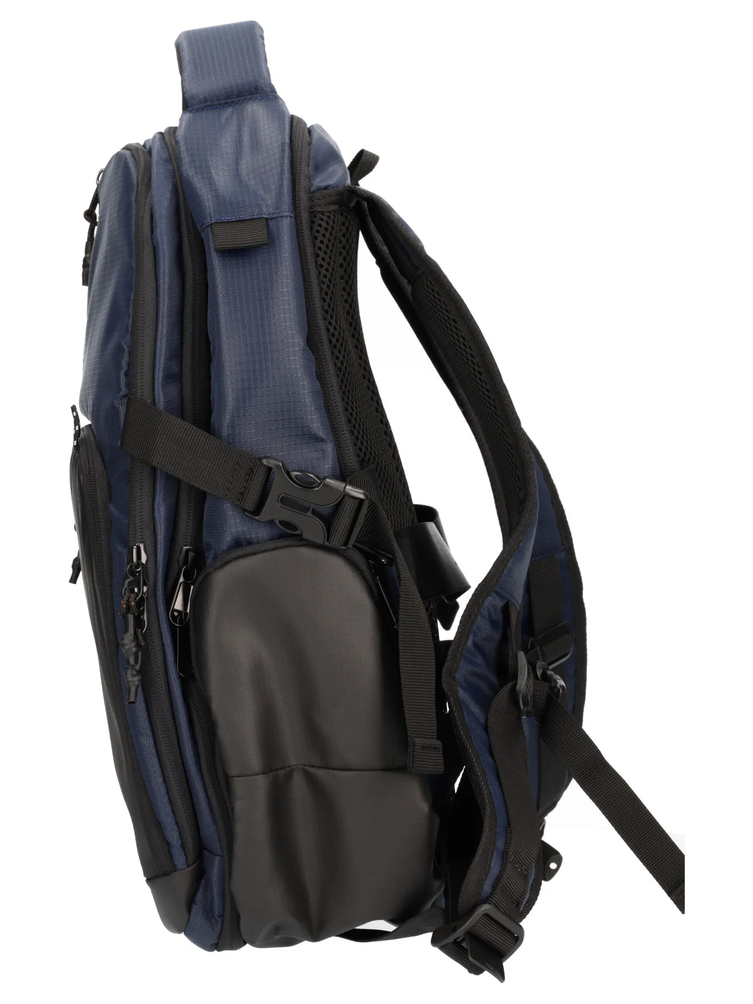 Zaino Lumberjack da uomo blu e nero