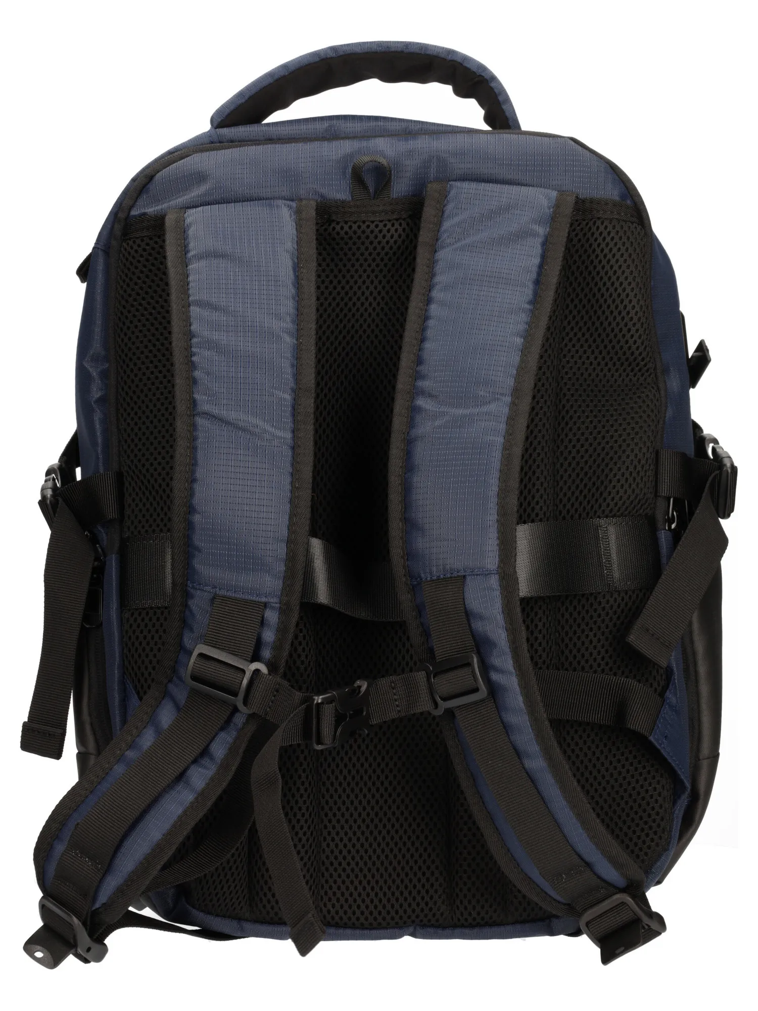 Zaino Lumberjack da uomo blu e nero